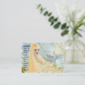 Autumnal Equinox Visitenkarte (Stehend Vorderseite)