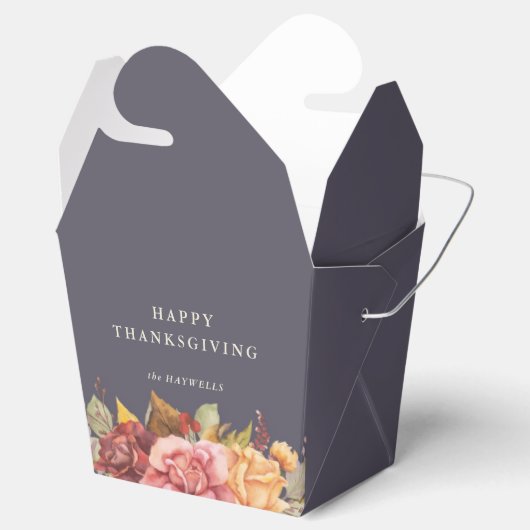 Autumnal-Erntedank Geschenkschachtel (Geöffnet)