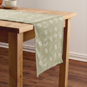 Autumnal Farmhouse Table Runner - Sage Green Kurzer Tischläufer (Beispiel)