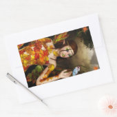 Autumnal-Fee Rectangle-Stickers Rechteckiger Aufkleber (Umschlag)