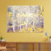 Autumnal Forest Leinwanddruck (Insitu (Wohnzimmer))