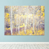 Autumnal Forest Leinwanddruck (Insitu (Holzboden))