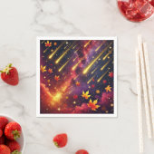 Autumnal Galaxy Meteor Dusche Decoupage Napkins Serviette (Beispiel)