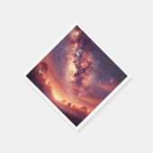 Autumnal Galaxy Milchstraße Decoupage Napkins Serviette (Ecke)
