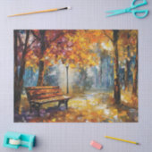 Autumnal Glow Fall Forest Decoupage Seidenpapier (Basteln)