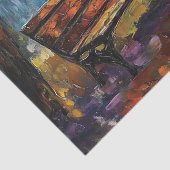 Autumnal Glow Fall Forest Decoupage Seidenpapier (Detail)