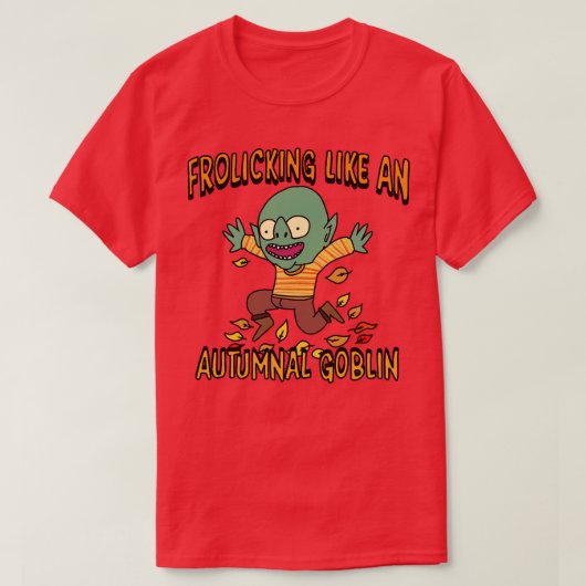 Autumnal Goblin T-Shirt (Design vorne)