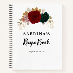 Autumnal Gold Burgundy Emerald Greeny Rezept Buch