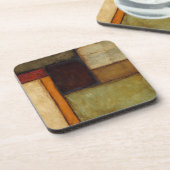 Autumnal Impressionist von Jennifer Goldberger Getränkeuntersetzer (Linke Seite)