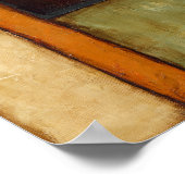 Autumnal Impressionist von Jennifer Goldberger Poster (Ecke)