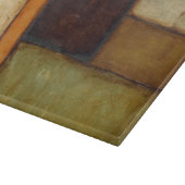 Autumnal Impressionist von Jennifer Goldberger Schneidebrett (Ecke)