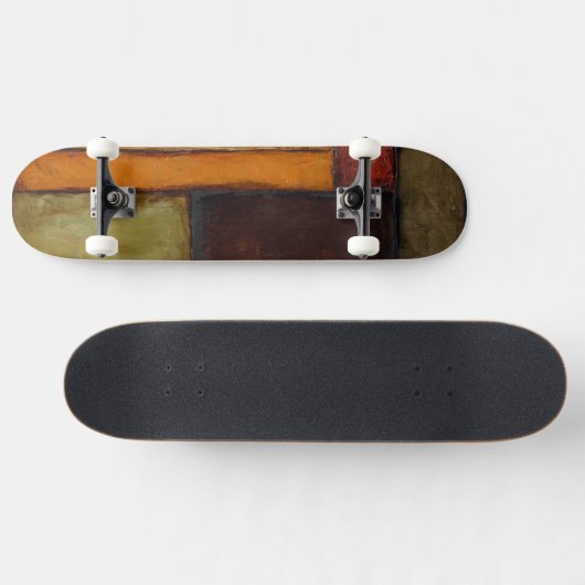 Autumnal Impressionist von Jennifer Goldberger Skateboard (Horizontal)