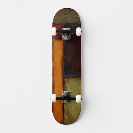 Autumnal Impressionist von Jennifer Goldberger Skateboard (Vorderseite)