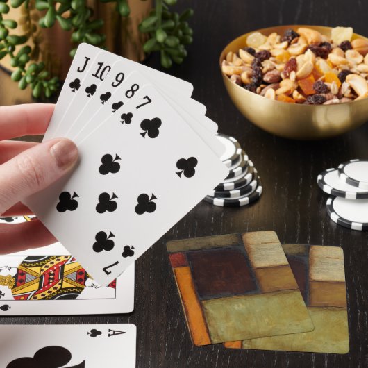 Autumnal Impressionist von Jennifer Goldberger Spielkarten (In Situ)