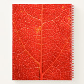 Autumnal Leaf Notizblock (Rückseite)