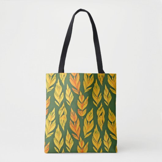 Autumnal Leaf Symphony Tasche (Vorderseite)