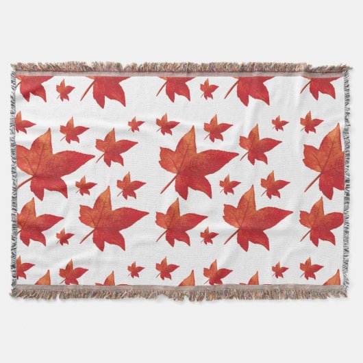 Autumnal Maple Leaf Decke (Vorderseite)