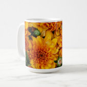 Autumnal Mums Kaffeetasse (Vorderseite Links)