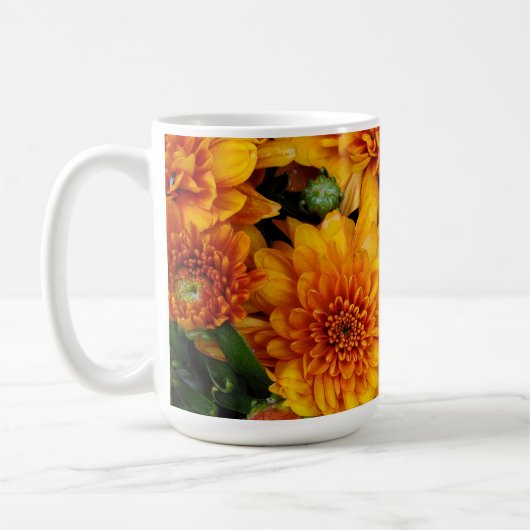 Autumnal Mums Kaffeetasse (Links)