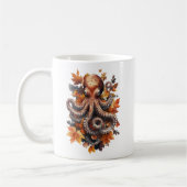 Autumnal-Octopus-Tasse Kaffeetasse (Links)