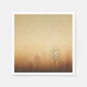 Autumnal Ombre Earthy Brown Decoupage Napkins Serviette (Vorderseite)