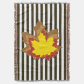 Autumnal-Schokolade mit Blätter Decke (Vorderseite Vertikal)