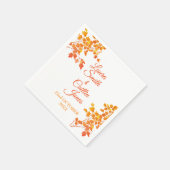 Autumnal Serviette (Ecke)