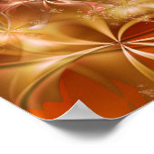 Autumnal Spiral Poster (Ecke)