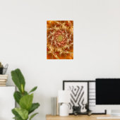 Autumnal Spiral Poster (Heimbüro)