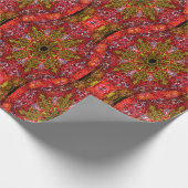 Autumnal Sterne...... Geschenkpapier (Ecke)