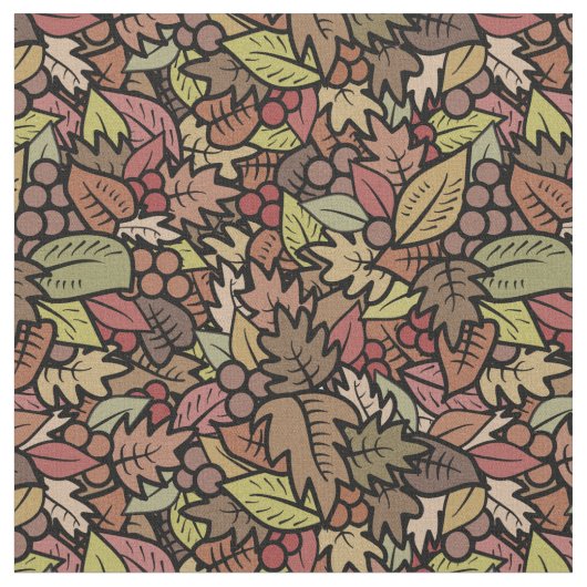 Autumnal Stoff (Nahaufnahme)