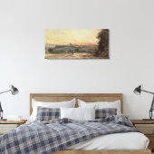 Autumnal Sunset Leinwanddruck (Insitu (Schlafzimmer))