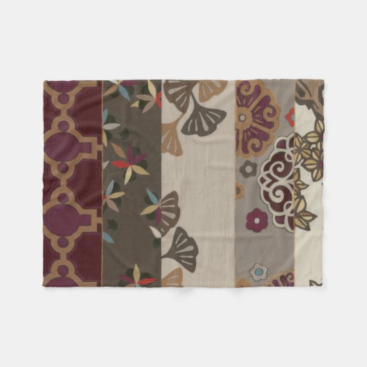 Autumnal Tapestry II Fleecedecke (Vorderseite (Horizontal))