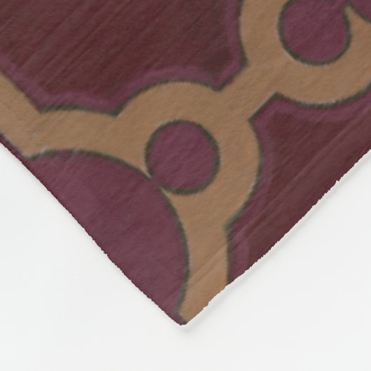 Autumnal Tapestry II Fleecedecke (Ecke)