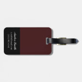 Autumnal Tapestry II Gepäckanhänger (Rückseite horizontal)