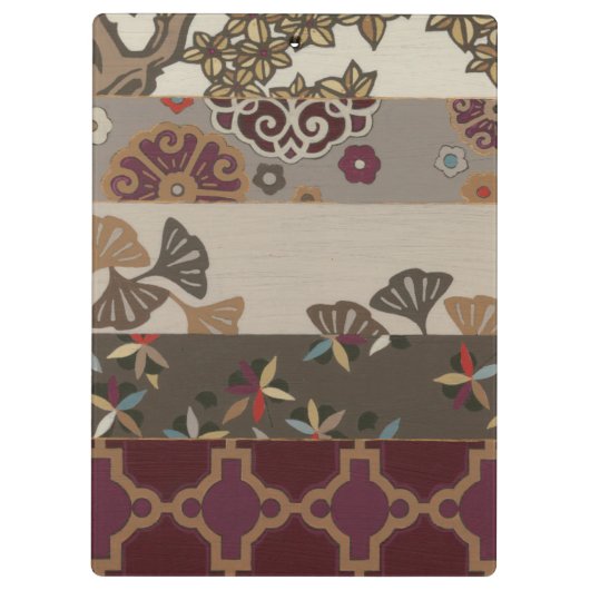 Autumnal Tapestry II Klemmbrett (Rückseite)