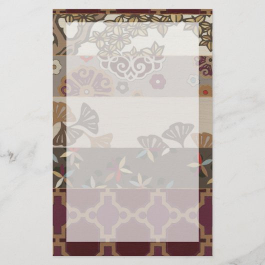 Autumnal-Tapisserie II Briefpapier (Vorderseite)