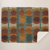 Autumnal Tree und Leaf Sherpadecke (Vorderseite (Horizontal))
