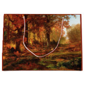 Autumnal Trees in Cresheim Glen (Philadelphia) Große Geschenktüte (Vorderseite)