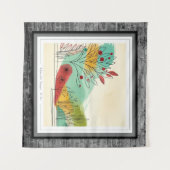 Autumnal Whimsy Wandteppich (Vorderseite (Horizontal))