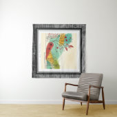 Autumnal Whimsy Wandteppich (Beispiel (Horizontal))