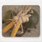 Autumnale Dekoration Mousepad (Vorne)