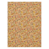 Autumnaler Wald auf Ocker Tischdecke (Vorderseite)