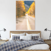 Autumnalstraße Leinwanddruck (Insitu (Schlafzimmer))