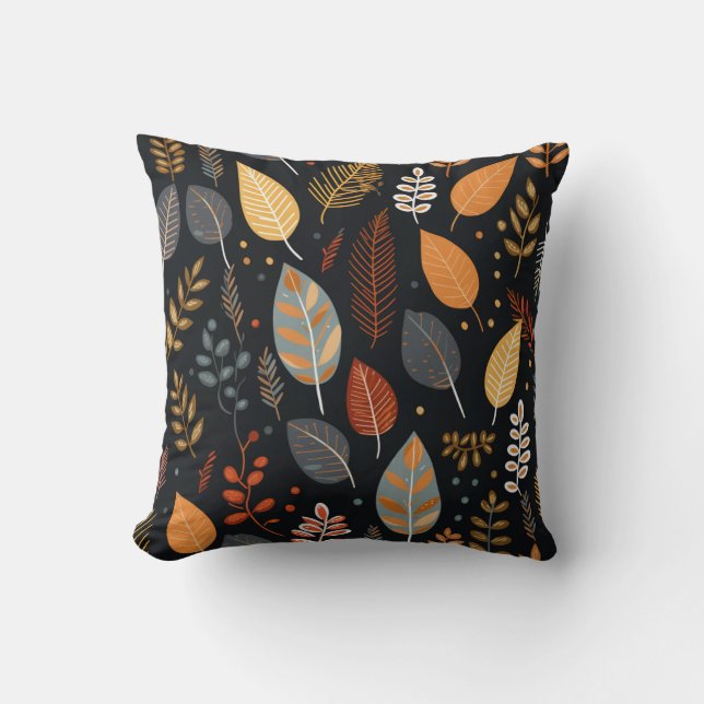 AUTUMNBLÄTTER DURCH PILLOW KISSEN (Vorderseite)