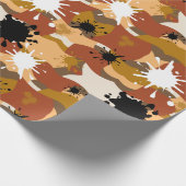 Autumns-Camouflage Geschenkpapier (Ecke)