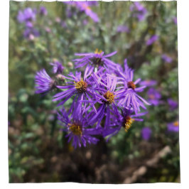 Autumn's Purple Glow Duschvorhang