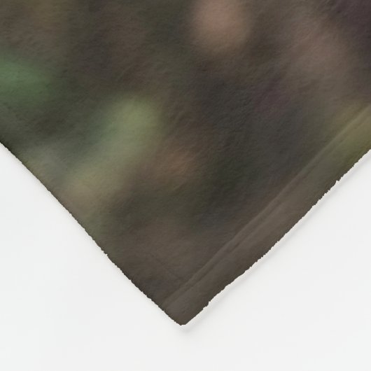 Autumn's Purple Glow Fleecedecke (Ecke)