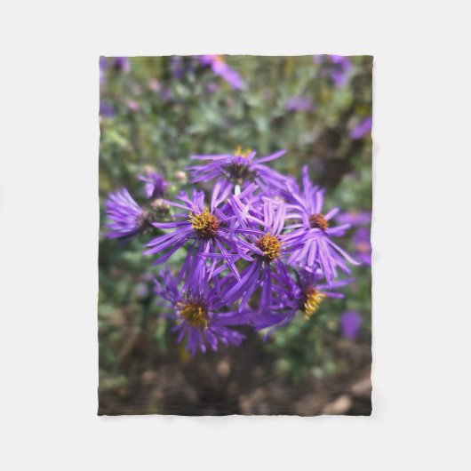 Autumn's Purple Glow Fleecedecke (Vorderseite)