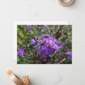 Autumn's Purple Glow Mitteilungskarte (Vorderseite/Rückseite Beispiel)